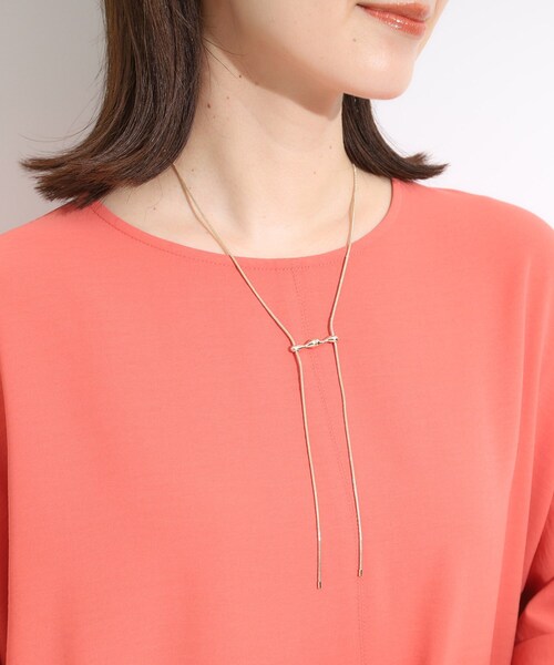 SHOO・LA・RUE（シューラルー）の「◆【マグネット】チェーンネックレス（ネックレス・レディース・ゴールド/ダークブラウン/シルバー・00）」の7枚目の写真