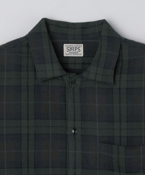 SHIPS: 50th ANNIV AUTHENTIC ウィークエンド SHIPSタータン ネル