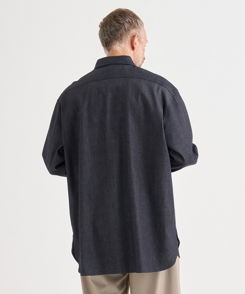 IRENISA(イレニサ)の「【irenisa/イレニサ】別注DENIM RELAX FIT DOUBLE POCKET SHIRT(シャツ/ブラウス・メンズ・インディゴブルー・3/2)」の17枚目の写真