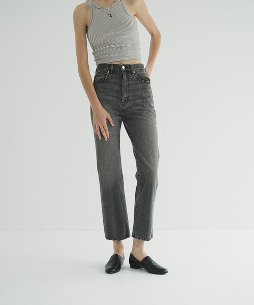 CLANE（クラネ）の「RING DENIM PANTS（デニムパンツ・レディース・ブラック/ブルー系その他・0/1/2）」の13枚目の写真