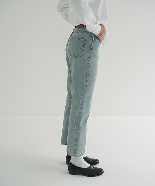 CLANE（クラネ）の「RING DENIM PANTS（デニムパンツ・レディース・ブラック/ブルー系その他・0/1/2）」の17枚目の写真