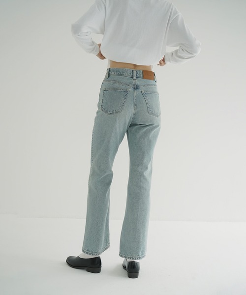 CLANE（クラネ）の「RING DENIM PANTS（デニムパンツ・レディース・ブラック/ブルー系その他・0/1/2）」の18枚目の写真