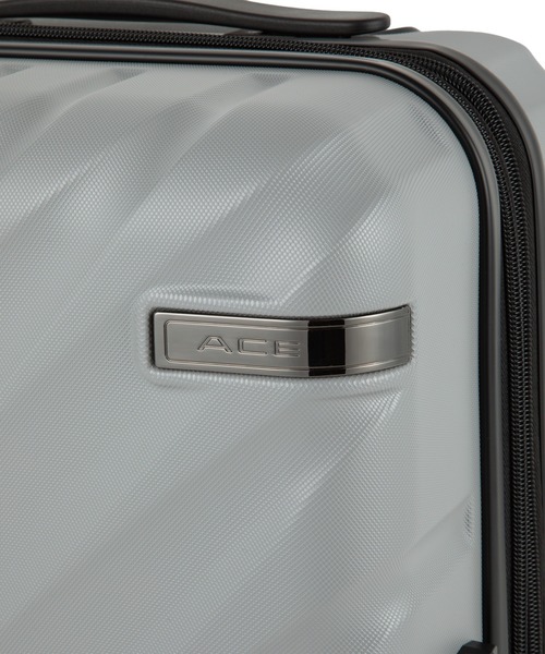 ACE（エース）の「オーバル2 36L/43L 2～3泊 3.1kg 機内持込 エキスパンド機能 双輪キャスター 05911（スーツケース/キャリーバッグ・メンズ・ブラック/グレー/ブルー/イエロー・S）」の20枚目の写真