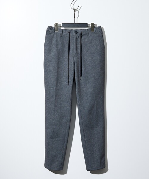 ABAHOUSE（アバハウス）の「【360°ストレッチ】ノータック リバーポンチ イージーパンツ / スリムテーパード（その他パンツ・メンズ・ベージュ/ダークネイビー/チャコールグレー・48/46/44/50）」の2枚目の写真