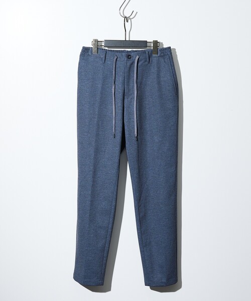 ABAHOUSE（アバハウス）の「【360°ストレッチ】ノータック リバーポンチ イージーパンツ / スリムテーパード（その他パンツ・メンズ・ベージュ/ダークネイビー/チャコールグレー・48/46/44/50）」の5枚目の写真