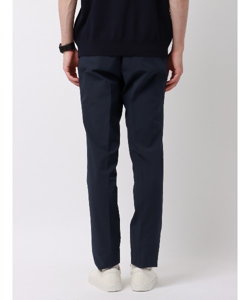 SUIT SQUARE（スーツスクエア）の「スマみえテーパードパンツ ウォッシャブル ストレッチ CROSS MOVA 織柄（スーツパンツ・メンズ・カーキ系/ネイビー系・M/L/S/LL）」の7枚目の写真