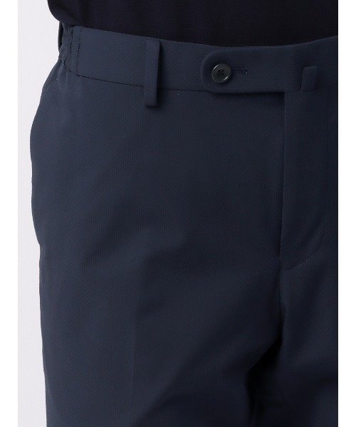 SUIT SQUARE（スーツスクエア）の「スマみえテーパードパンツ ウォッシャブル ストレッチ CROSS MOVA 織柄（スーツパンツ・メンズ・カーキ系/ネイビー系・M/L/S/LL）」の8枚目の写真