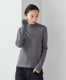 吸湿発熱 ハイネックＴシャツ