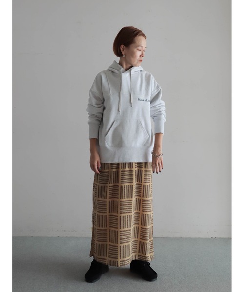 ヴィンテージスカーフPT スタンドネックワンピース | NOMBRE IMPAIR