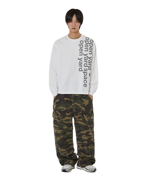 OY(オーワイ)の「『OY/オーワイ』BOLD PATCH L/S TEE/ボールドパッチ長袖Tシャツ(Tシャツ/カットソー・レディース・ブラック/ホワイト・M/L)」の14枚目の写真