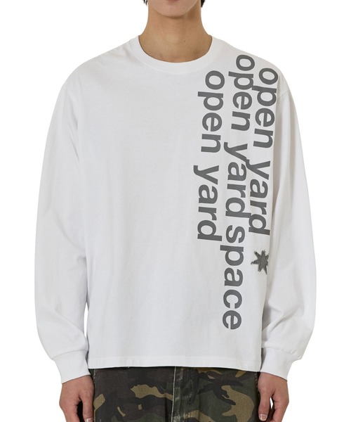 OY(オーワイ)の「『OY/オーワイ』BOLD PATCH L/S TEE/ボールドパッチ長袖Tシャツ(Tシャツ/カットソー・レディース・ブラック/ホワイト・M/L)」の11枚目の写真