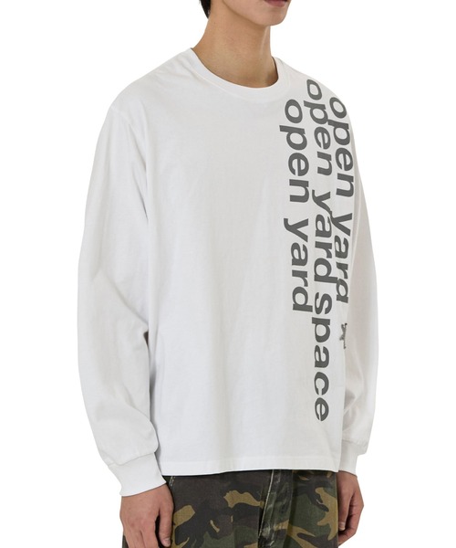 OY(オーワイ)の「『OY/オーワイ』BOLD PATCH L/S TEE/ボールドパッチ長袖Tシャツ(Tシャツ/カットソー・レディース・ブラック/ホワイト・M/L)」の12枚目の写真