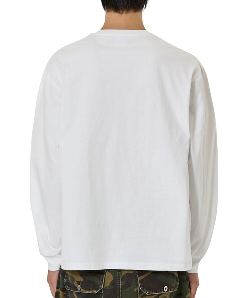 OY(オーワイ)の「『OY/オーワイ』BOLD PATCH L/S TEE/ボールドパッチ長袖Tシャツ(Tシャツ/カットソー・レディース・ブラック/ホワイト・M/L)」の13枚目の写真