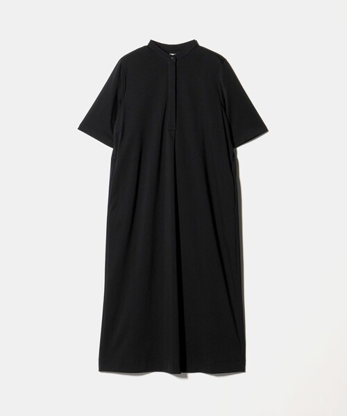 UNITED ARROWS（ユナイテッドアローズ）の「ポンチ ハーフスリーブ ワンピース ‐ウォッシャブル‐（ワンピース・レディース・ブラック/ダークグレー・FREE）」の7枚目の写真