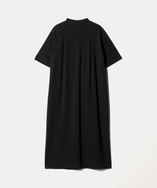 UNITED ARROWS（ユナイテッドアローズ）の「ポンチ ハーフスリーブ ワンピース ‐ウォッシャブル‐（ワンピース・レディース・ブラック/ダークグレー・FREE）」の8枚目の写真