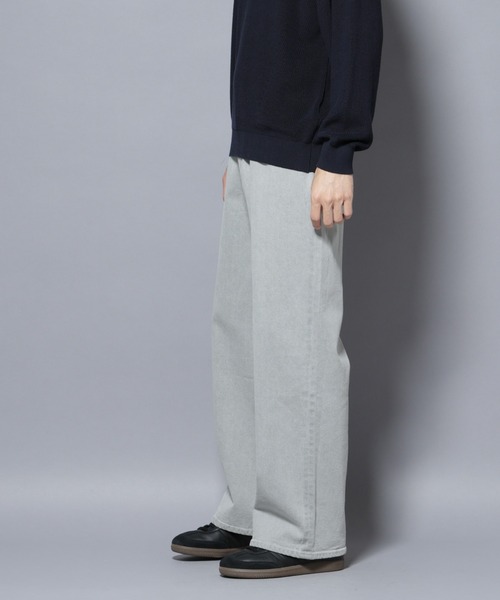 NANO universe(ナノユニバース)の「「MC」”TIMELESS WARDROBE” リラックスフィットデニム 252(デニムパンツ・メンズ・ライトブルー/ブラック/オフホワイト/ライトグレー・S/L/M)」の13枚目の写真