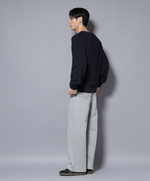 NANO universe(ナノユニバース)の「「MC」”TIMELESS WARDROBE” リラックスフィットデニム 252(デニムパンツ・メンズ・ライトブルー/ブラック/オフホワイト/ライトグレー・S/L/M)」の17枚目の写真