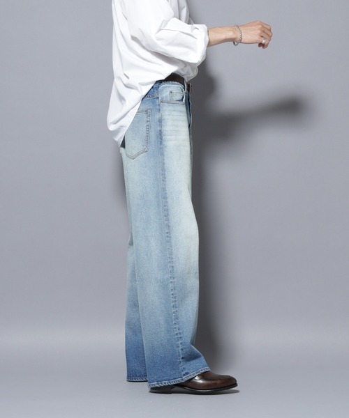 NANO universe(ナノユニバース)の「「MC」”TIMELESS WARDROBE” リラックスフィットデニム 252(デニムパンツ・メンズ・ライトブルー/ブラック/オフホワイト/ライトグレー・S/L/M)」の20枚目の写真