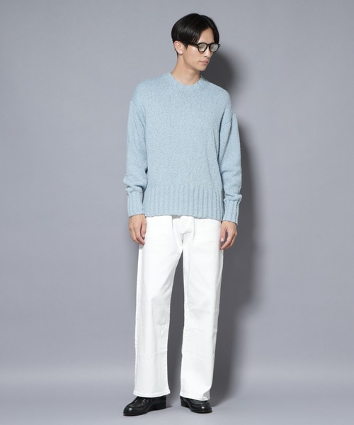 NANO universe(ナノユニバース)の「「MC」”TIMELESS WARDROBE” リラックスフィットデニム 252(デニムパンツ・メンズ・ライトブルー/ブラック/オフホワイト/ライトグレー・S/L/M)」の8枚目の写真