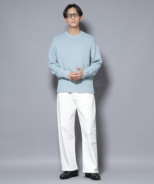 NANO universe(ナノユニバース)の「「MC」”TIMELESS WARDROBE” リラックスフィットデニム 252(デニムパンツ・メンズ・ライトブルー/ブラック/オフホワイト/ライトグレー・S/L/M)」の7枚目の写真