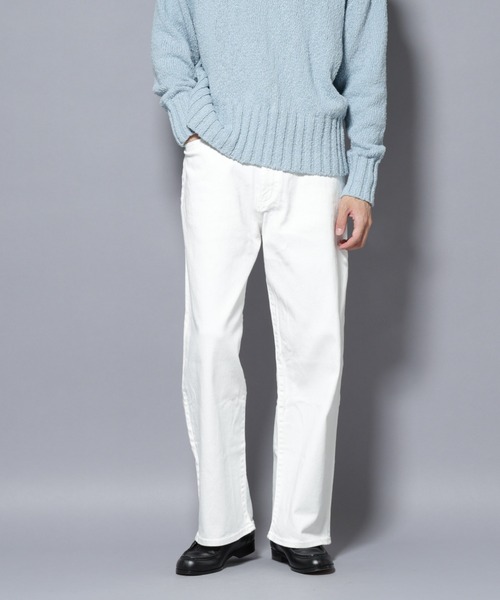 NANO universe(ナノユニバース)の「「MC」”TIMELESS WARDROBE” リラックスフィットデニム 252(デニムパンツ・メンズ・ライトブルー/ブラック/オフホワイト/ライトグレー・S/L/M)」の5枚目の写真