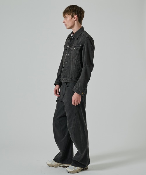 NVRFRGT】3D TRUCKER JACKET（デニムジャケット）｜NVRFRGT（ネヴァー