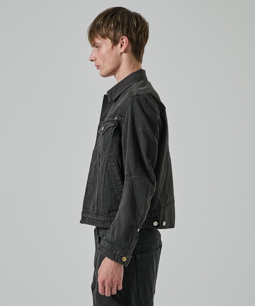 セール】【NVRFRGT】3D TRUCKER JACKET（デニムジャケット）｜NVRFRGT