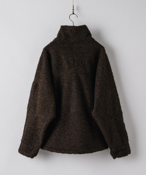 CASPER JOHN（キャスパージョン）の「High neck boucle blouson 