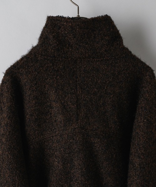 CASPER JOHN（キャスパージョン）の「High neck boucle blouson 