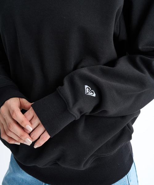 ROXY（ロキシー）の「HISTORICAL LOGO PULL /ロキシーバックプリントプルオーバースウェットトレーナー（スウェット・レディース・ピンク/ホワイト/ブラック/グレー・MEDIUM/SMALL/LARGE）」の11枚目の写真