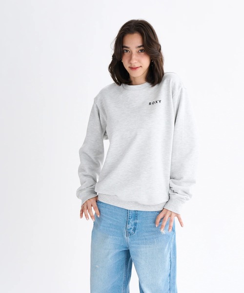 ROXY（ロキシー）の「HISTORICAL LOGO PULL /ロキシーバックプリントプルオーバースウェットトレーナー（スウェット・レディース・ピンク/ホワイト/ブラック/グレー・MEDIUM/SMALL/LARGE）」の16枚目の写真
