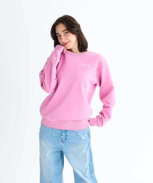 ROXY（ロキシー）の「HISTORICAL LOGO PULL /ロキシーバックプリントプルオーバースウェットトレーナー（スウェット・レディース・ピンク/ホワイト/ブラック/グレー・MEDIUM/SMALL/LARGE）」の17枚目の写真