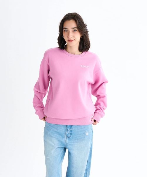 ROXY（ロキシー）の「HISTORICAL LOGO PULL /ロキシーバックプリントプルオーバースウェットトレーナー（スウェット・レディース・ピンク/ホワイト/ブラック/グレー・MEDIUM/SMALL/LARGE）」の18枚目の写真