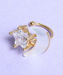 gargle（ガーグル）の「gargle ガーグル：宇宙シリーズ　シェルムーン　月　星　イヤーカフ（イヤーカフ）」