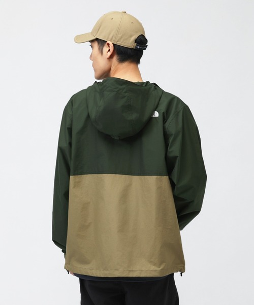 THE NORTH FACE（ザノースフェイス）の「ザ ノース フェイス THE NORTH FACE Compact Jacket_コンパクトジャケット（ジャージ・メンズ・アイボリー/ブラック/ダークグリーン・S/M/L/LL/3L）」の7枚目の写真