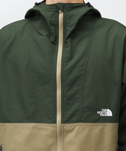 THE NORTH FACE（ザノースフェイス）の「ザ ノース フェイス THE NORTH FACE Compact Jacket_コンパクトジャケット（ジャージ・メンズ・アイボリー/ブラック/ダークグリーン・S/M/L/LL/3L）」の10枚目の写真