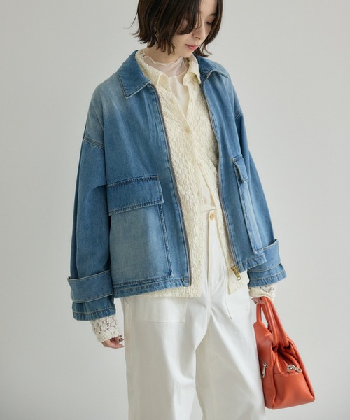 Paradise Picnic(パラダイスピクニック)の「レースシャツ(シャツ/ブラウス・レディース・アイボリー/ブラック・FREE)」の6枚目の写真