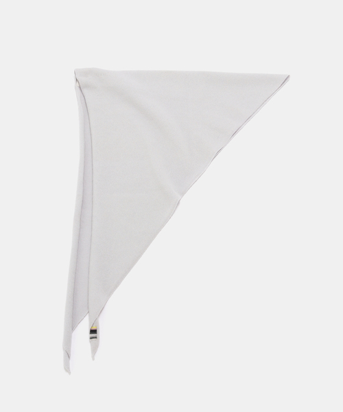 エクストリームカシミア バンダナ スカーフ 白 EXTREME CASHMERE X