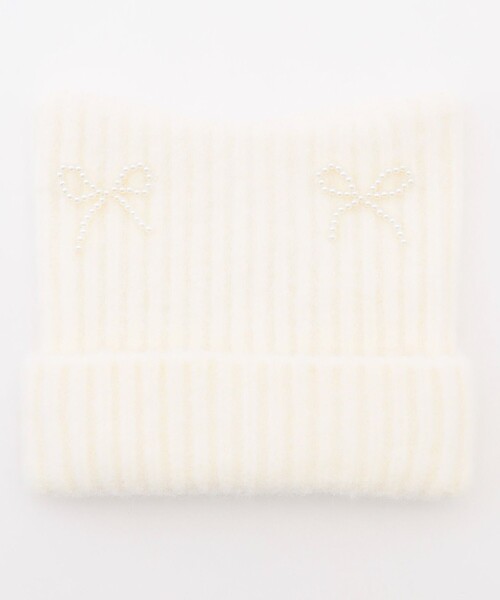 ANY（エニィ）の「ネコニットキャップ（ニットキャップ/ビーニー・キッズ・ホワイト系/サックスブルー系/ブラック系・54/56）」の18枚目の写真