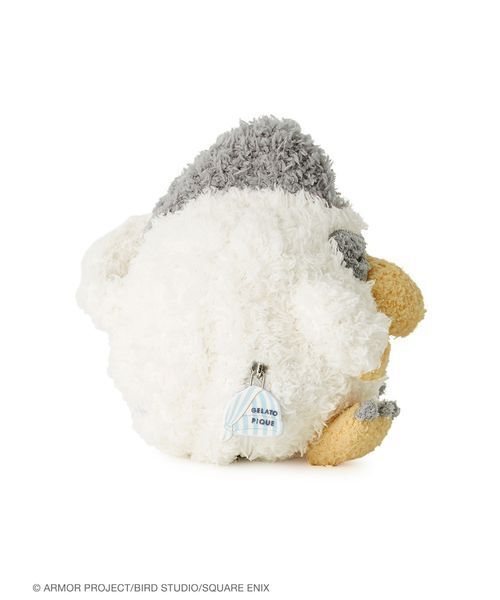 ジェラピケ　ドラクエ　ももんじゃ　おひるねクッション　ニットポーチ　ポーチ ドラゴンクエスト】ももんじゃニットポーチ（ポーチ）｜gelato