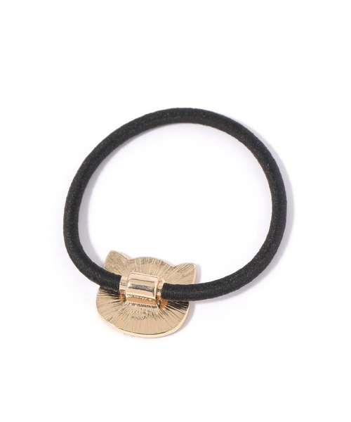 studio CLIP（スタディオクリップ）の「猫 ハラコ風ヘアゴム（ヘアゴム・レディース・ブラック/ブラウン・FREE）」の5枚目の写真