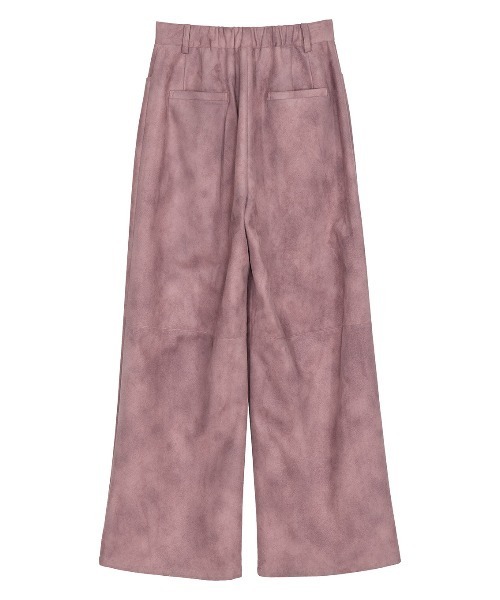 セール】SYNTHETIC SUEDE EMBROIDERY PANTS（その他パンツ）｜Ameri