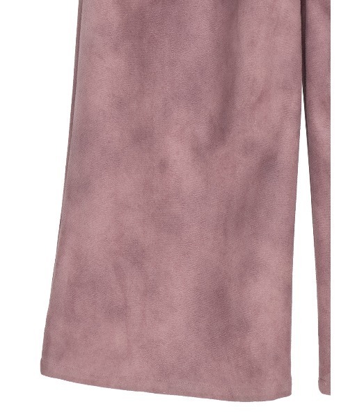 セール】SYNTHETIC SUEDE EMBROIDERY PANTS（その他パンツ）｜Ameri