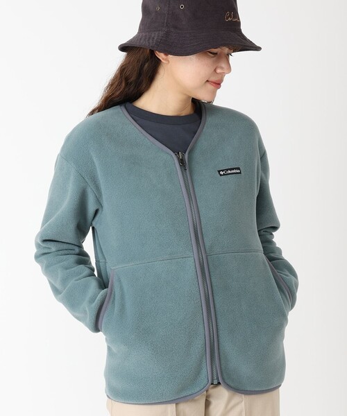 Columbia(コロンビア)の「Columbia/ウィメンズ ナビダッド ループ フリース ジャケット/コロンビア(その他アウター・レディース・ブルーグリーン/ホワイト/グレー・XL/M/L/S)」の3枚目の写真