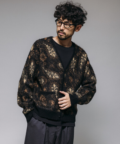 新品TOWNCRAFT6070s復刻限定モヘアカーディガンMcGREGOR 60's～70's McGREGOR Mohair Cardigan Mustard XLサイ