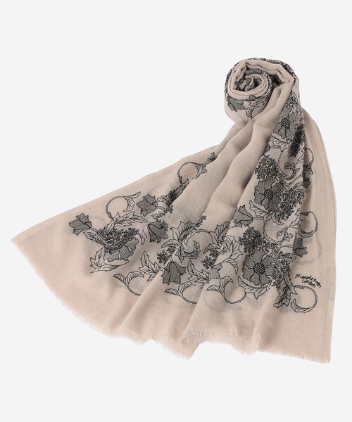 MACKINTOSH LONDON（マッキントッシュ ロンドン）の「バイブリーエンブロイダリーストール（ストール/ショール・レディース・ベージュ・FREE）」の5枚目の写真