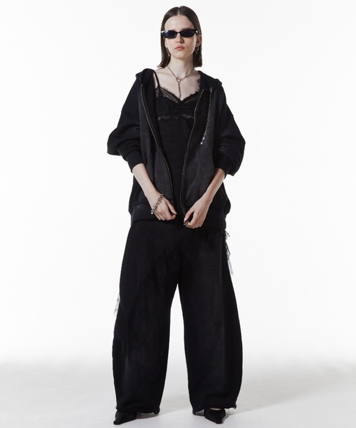 ワンピース josemoon asymmetry lace dress ASYMMETRY LACE DRESS – JOSEMOON