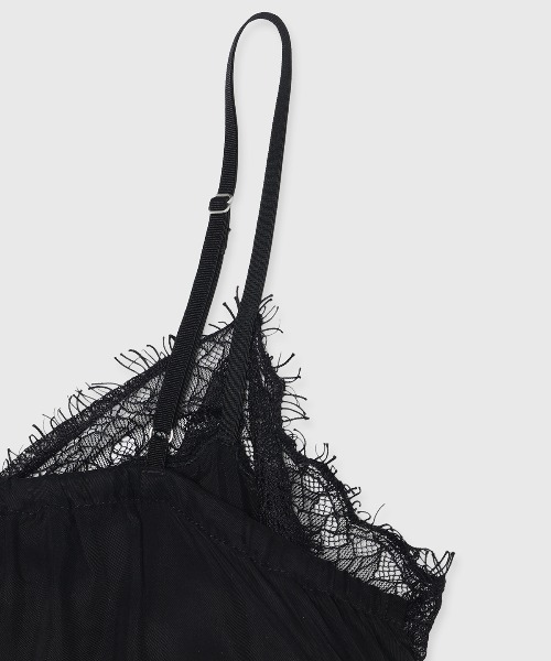 ASYMMETRY LACE DRESS/アシンメトリーレースドレス（ワンピース