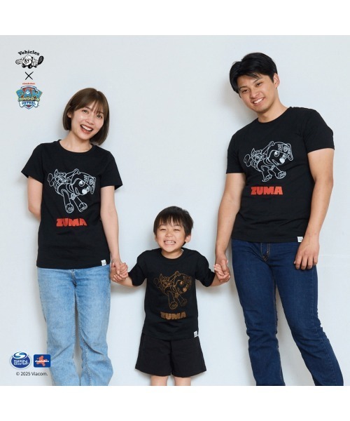 Vehicles(ビークルズ)の「パウパトロール 子供服 グラフィック半袖Tシャツズーマホワイト ズーマ(Tシャツ/カットソー・レディース・ブラック/ホワイト・womens free/MEDIUM/LARGE)」の10枚目の写真