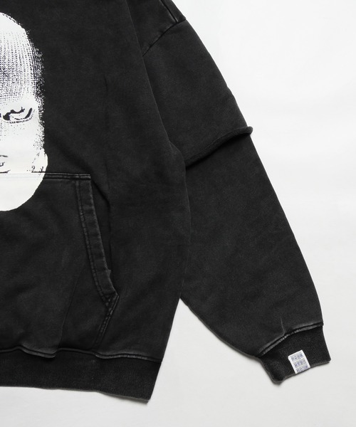 NINE PATH（ナインパス）の「MUSK PULLHOODIE（パーカー・メンズ・ブラック/グレー・M/L）」の5枚目の写真